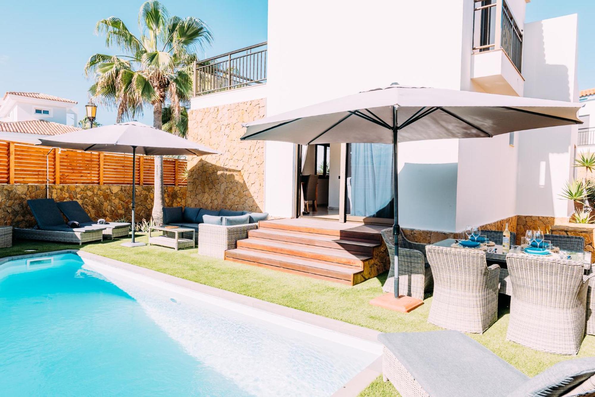 Paradise Beach House: Piscina Privada, Playa 100M Corralejo Exteriör bild