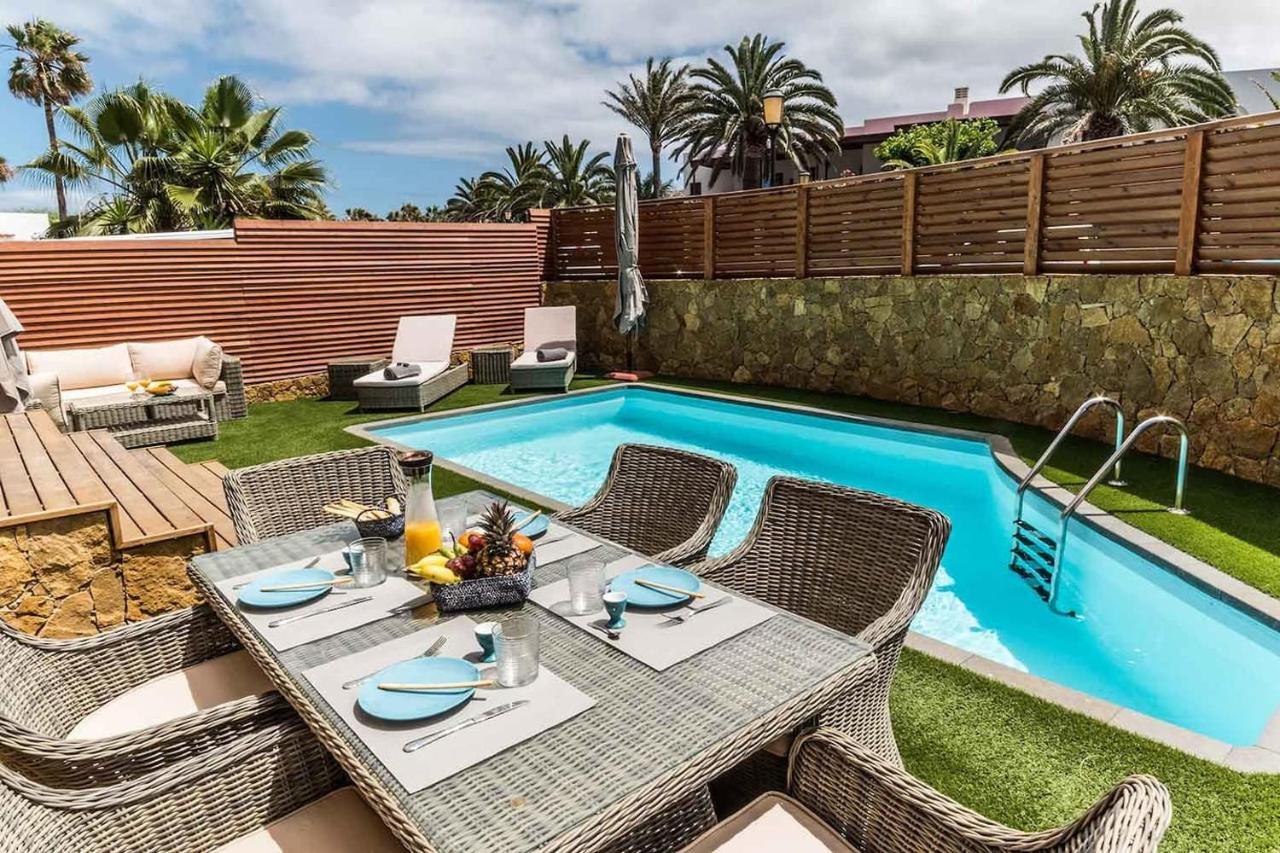 Paradise Beach House: Piscina Privada, Playa 100M Corralejo Exteriör bild