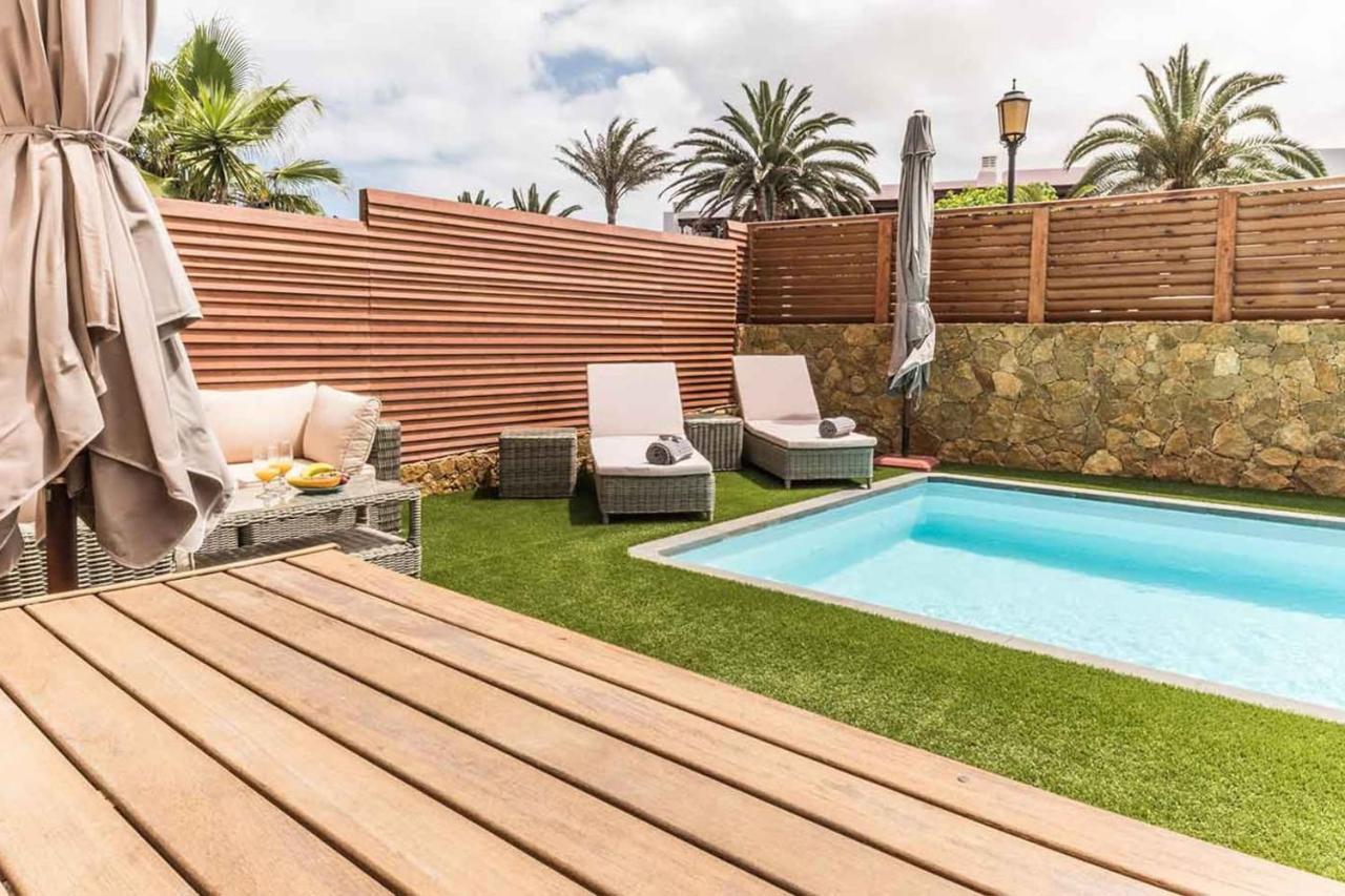 Paradise Beach House: Piscina Privada, Playa 100M Corralejo Exteriör bild
