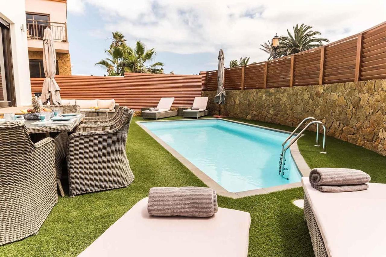 Paradise Beach House: Piscina Privada, Playa 100M Corralejo Exteriör bild